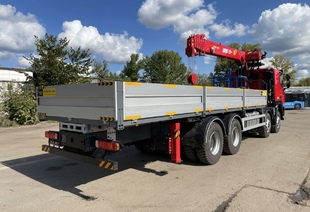 HONGYAN GENLYON SAIC-IVECO 8×4 (МРМ 40т) КМУ UMM 816T (8т)